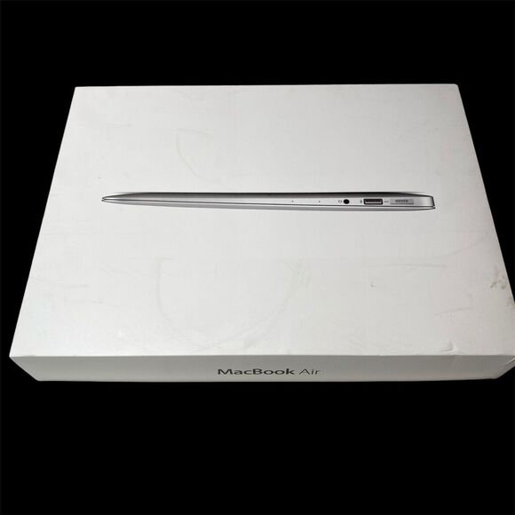 Apple Macbook Box, Inserts, Original Stickers ONLY Empty 14” x 10” x 2.5” - Picture 3 of 3